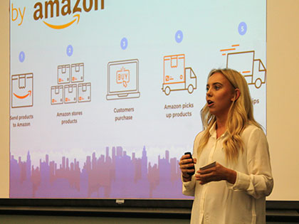 2019 Sierra Nevada College business plan President's Cup 2nd place winner Samantha Conaway