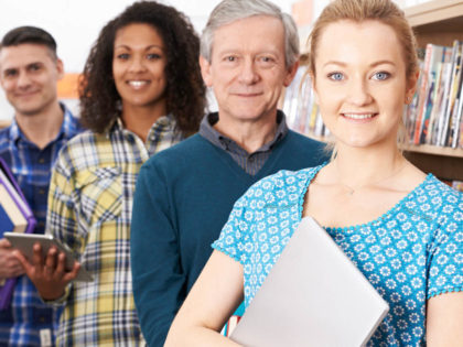 Adult learners like these four can get college credit for their life experience through Prior Learning Assessment