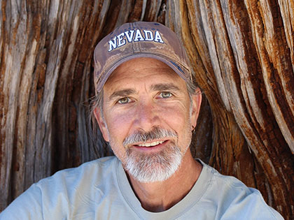 Nevada author and desert rat Mike Branch, author of 'How to Cuss in Western'