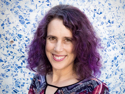 Headshot of Author Gayle Brandeis