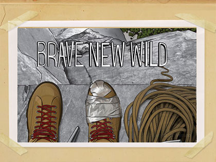 Brave New Wild climbing film promo shot