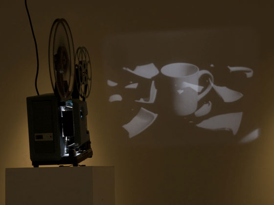 Film installation, artist Glen Cheriton