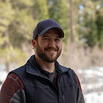 headshot of Sierra Nevada University 2021 valedictorian candidate from the humanities department Clayton Coates