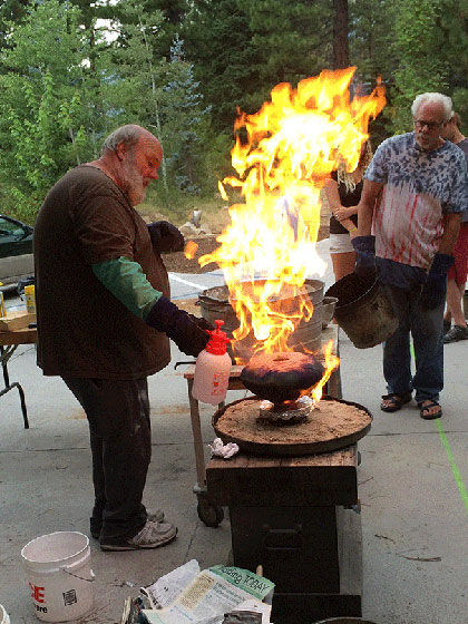 ceramicist Don Ellis heats things up!