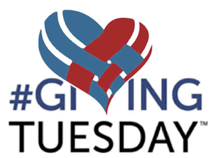 Logo for Giving Tuesday, the worlds biggest charitable event