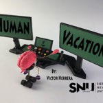 Image for Sierra Nevada University art student Victor Herrera's Bachelors of Fine Arts (BFA) exhibition "Human Vacation"
