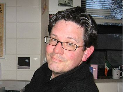 Headshot of author Patrick Hicks