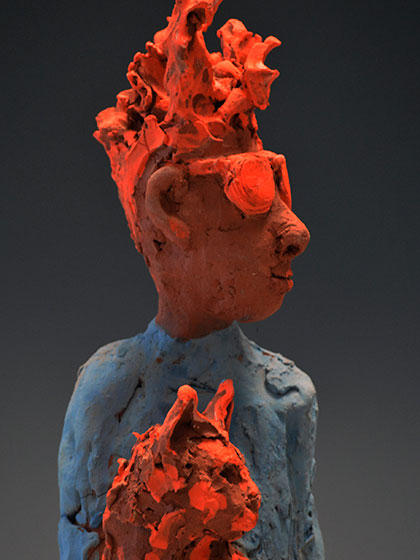 Sunglasses, work by ceramic sculptor Susannah Israel