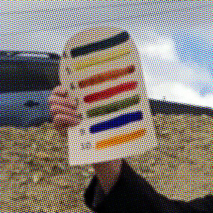 image for "Lingua Franca", exhibit of the 2018 summer MFA in Interdisciplinary Arts graduates at Sierra Nevada College. Artists: Karen Krolak, Sarah Lillegard, Chelsea Mandell, Sam Shear