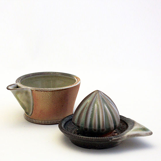 juicer by ceramicist Lorna Meaden, faculty of the Sierra Nevada University 2022 Summer Art Workshop program