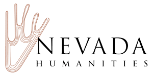 logo for Nevada Humanities, whose grants help support humanities programming at Sierra Nevada University