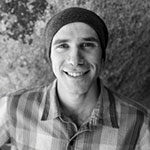 Jason Paladino, Outdoor Adventure Leadership and Journalism major, has picture taken outside