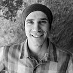 Jason Paladino, Outdoor Adventure Leadership and Journalism major, has picture taken outside