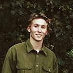 Weston Park, Sustainability major, thinks green and wears it too