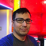 SNU fine arts student Adrian Pinal-Gonzalez, portrait