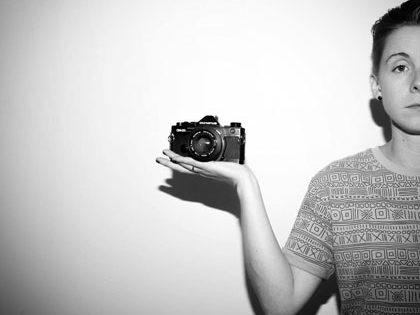 Image for Sierra Nevada University art student Courtney Ropp's Bachelors of Fine Arts (BFA) exhibition "I Shoot People"