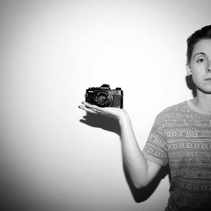 Image for Sierra Nevada University art student Courtney Ropp's Bachelors of Fine Arts (BFA) exhibition "I Shoot People"