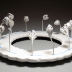 Untitled sculpture from the series Flora Works by Amanda Salov