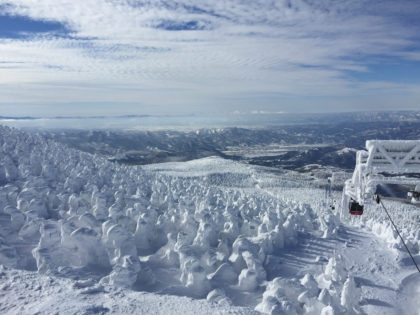snow monsters at Zao