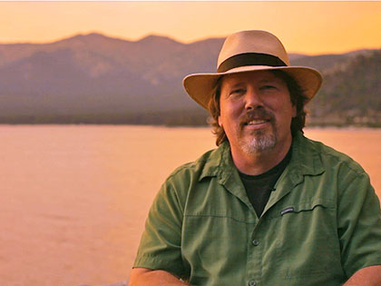 Headshot of poet Brian Turner