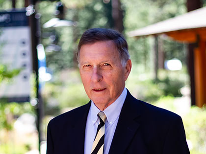 Sierra Nevada College Interim President Dr. Ed Zschau