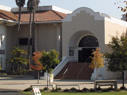 The library at Cuesta College in San Luis Obispo CA