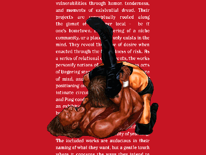 image for the art exhibition Dwelling by artists Dwayne Bandy, Scott McPheeters, and Megan Ping