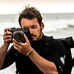 Interdisciplinary Arts student Rhett Gauss makes art with his camera