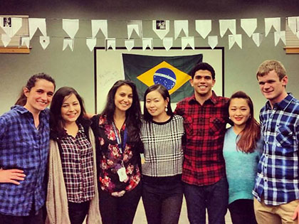 International Students come together to celebrate Brazilian culture at SNU Tahoe