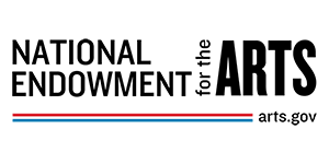 logo for the National Endowment for the Arts, whose grants help support fine arts programming and exhibitions at Sierra Nevada University