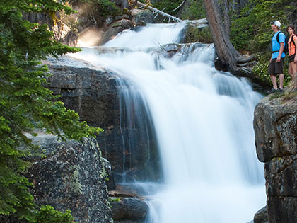 SNU Tahoe students can hike at Shirley Canyon near Squaw Valley 