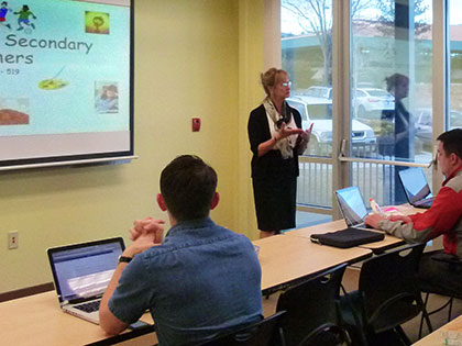 teacher development class for license renewal at Sierra Nevada College