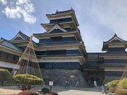 Matsumoto Castle in Nagano Japan