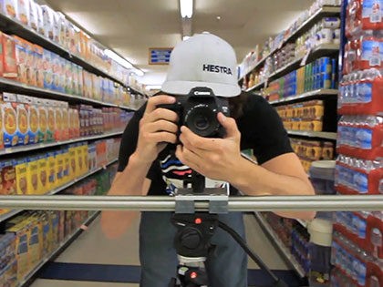 Digital Arts student gets video of a local grocery store to use for a few different classes, like marketing or entrepreneurship, at SNU Tahoe